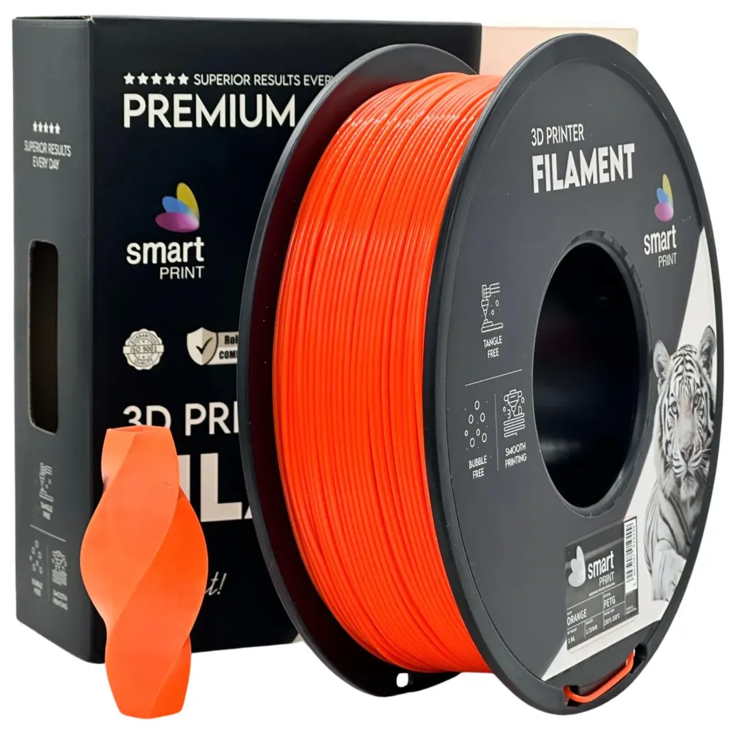 [SMART-PETG-ORANGE] Smartprint PETG Orange 1.75mm 1kg