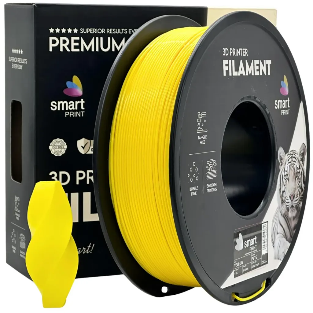 [SMART-PETG-YELLOW] Smartprint PETG Yellow 1.75mm 1kg