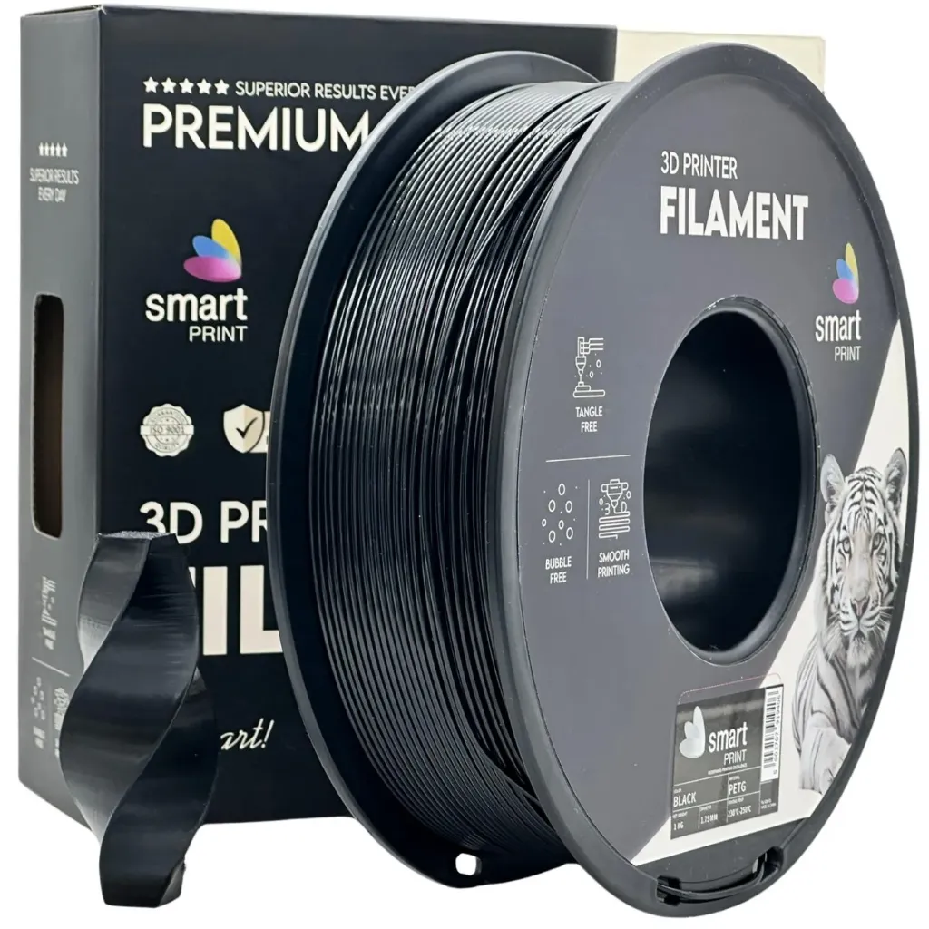 Smart print PETG Black 1.75mm 1kg