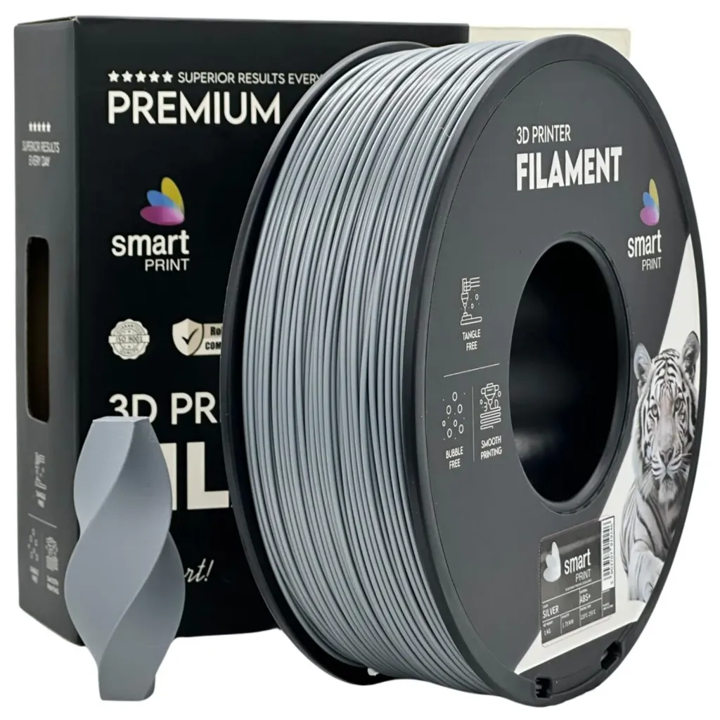 Smartprint ABS Silver 1.75mm 1kg