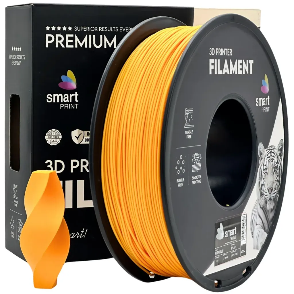 Smartprint PLA+ Orange 1kg 1.75mm