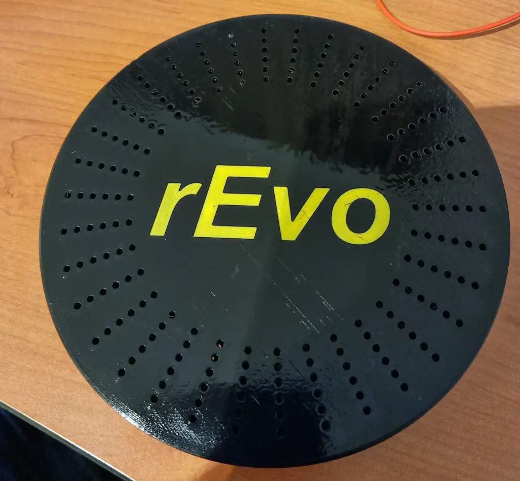 3D-geprinte beschermcover voor rEvo rebreather – stofvrij & personaliseerbaar (Zwart, PLA, Standaard)